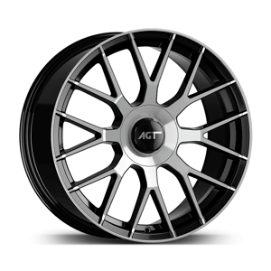 9.0X19" PCD 5x112 Oxigin 19162-2 Robust ET44 66.60 mm Black Diamond