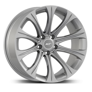 9.0X19" PCD 5X120 AGT Wheels 19175-1 ET14 72.60 mm Full Silver