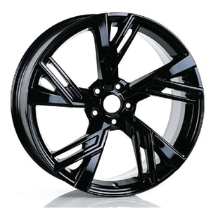 9.0X20" PCD 5X112 Arceo Wheels A277 BLACK ET35 66.45 mm