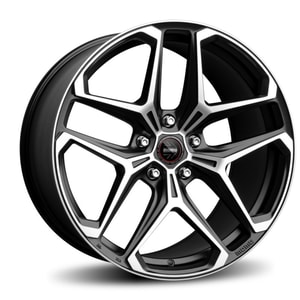 9.0X21" PCD 5X120 BK 5755 ET45 72.56 mm BLACK