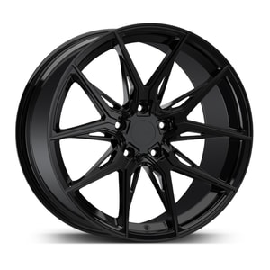 9.5X19" PCD 5x108 Arceo Wheels 19177-2 ET40 73.10 mm Gloss Black