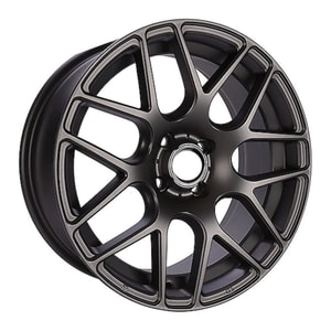 9.5X19" PCD 5X112 SLK 8018 MAT BLACK ET43 73.1 mm