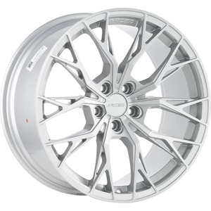 9.5X19" PCD 5X114.3 Arceo Wheels ARC-19239-24 ET42 SILVER DIAMOND ROMA 73.1 mm