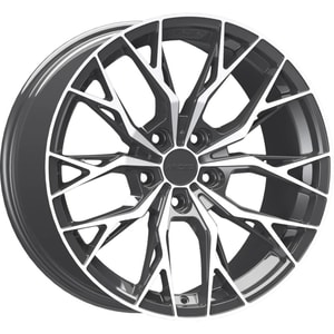 9.5X19" PCD 5X114.3 Arceo Wheels ARC-19239-36 ET42 Titan Diamond Roma 73.1 mm