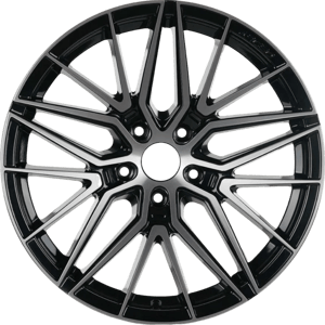 9.5X19" PCD 5X114 Arceo Wheels  19193 BLACK DIAMOND SEVILLA ET40 73.1 mm