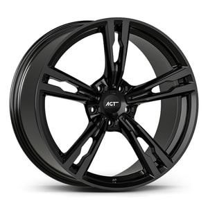 9.5X19" PCD 5X120 AGT Wheels 19265-2 ET40 72.60 mm Gloss Black