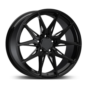9.5X19" PCD 5x120 Arceo Wheels 19177-2 ET37 72.60 mm Gloss Black