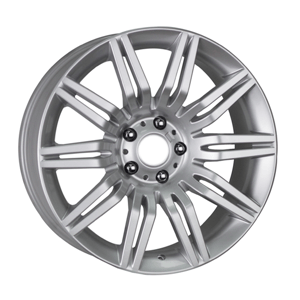 9.5X19" PCD5X120 AGT Wheels 19104-3 ET74.1 Full Silver 74.1 mm