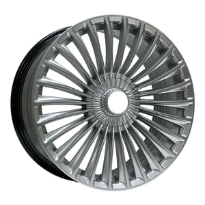 9.5X20" PCD 5X112 Powcan Jant BK-3S198-5 ET45 66.56 mm HYPER SILVER