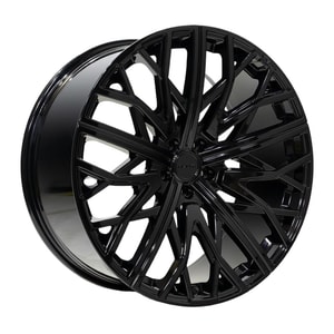 9.5X22" PCD 5X112 AGT Wheels 135  ET25 66.60 mm Gloss Black