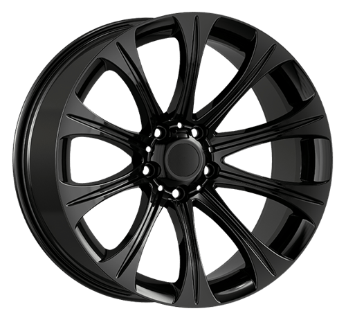 10.0X19" PCD 5X120 AGT Wheels 19175-2 ET20 72.60 mm Gloss Black