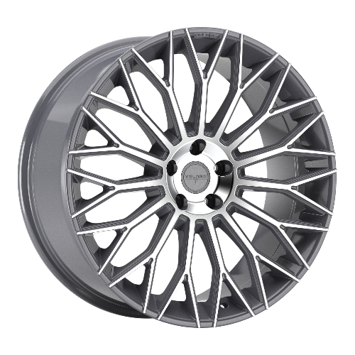10.0X20" PCD 5x120 AGT Wheels 20119-4 ET38 72.60 mm Corris Grey Diamond