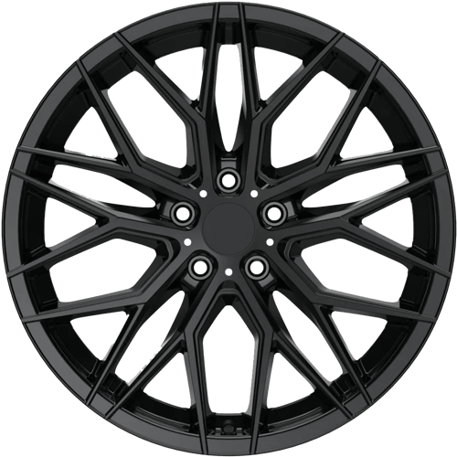 10.0X20" PCD 5X120 AGT Wheels 20141-2 ET40 72.60 mm Gloss Black