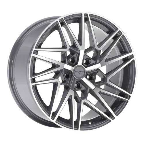 10.0X20" PCD 5X120 Velare 20076-4 ET38 72.60 mm Corris Grey Diamond