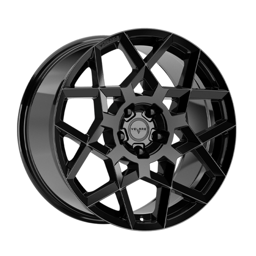 10.0X20" PCD 5X120 Velare 20228-2 ET38 72.60 mm Santorini Black Diamond