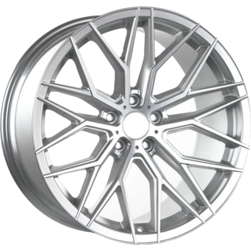 10.0X20" Arceo Wheels ARC 20141 Valencia Silver Diamond PCD 5x114.3 ET40