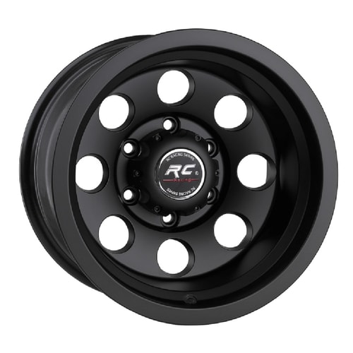 10X16" PCD 6x114.3 Truva Wheels 158 Matt Black ET40 66.1 mm