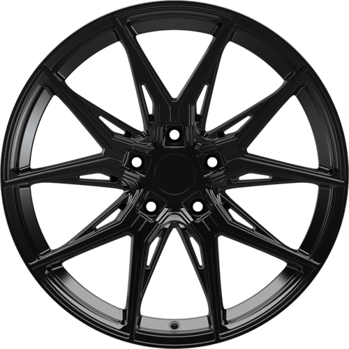 10X20" PCD 5X112 AGT Wheels 20177-2  ET40 73.10 mm Glossy Black