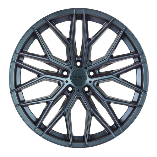 10X20" PCD 5X112 Arceo Wheels  20141 MIDNIGHT PURPLE ET40 73.1 mm