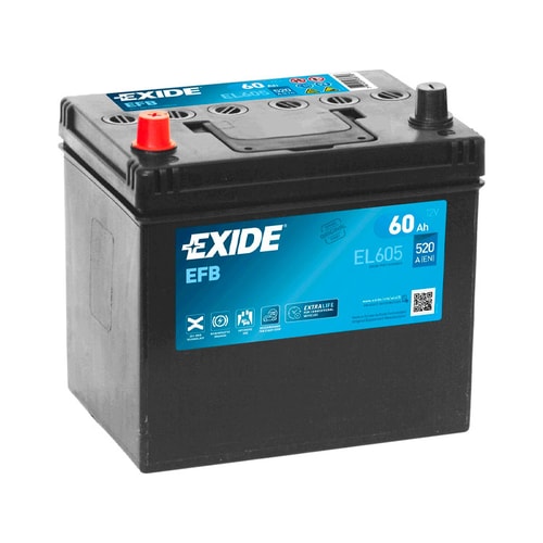 12V 105Ah Exide EFB Start-Stop Standard R+