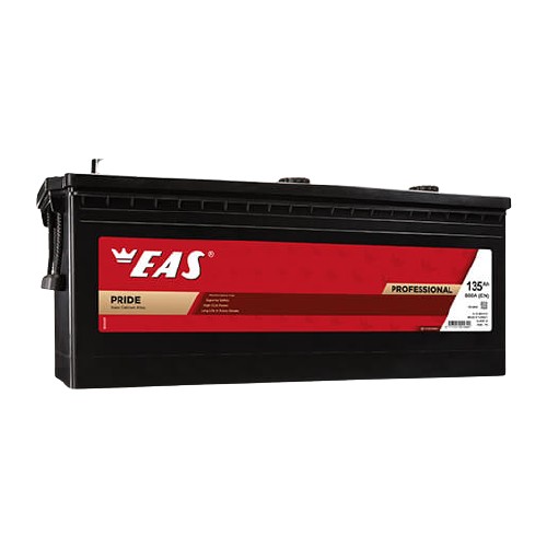 12V 135Ah EAS Akü Pride R+