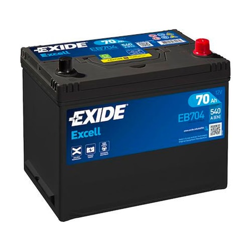 12V 45Ah Exide Excell Japanese L+