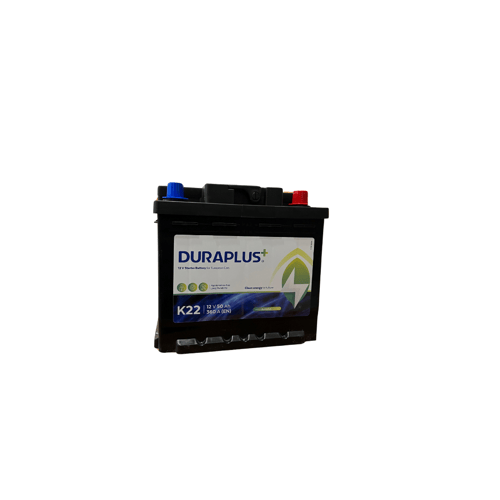 12V 50Ah Duraplus Tam Kapalı R+ Tırnaklı L1 Akü