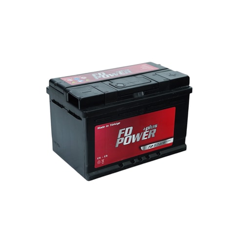 12V 72Ah FD Power Plus Tam Kapalı R+ Alçak Kutu LB3 Akü