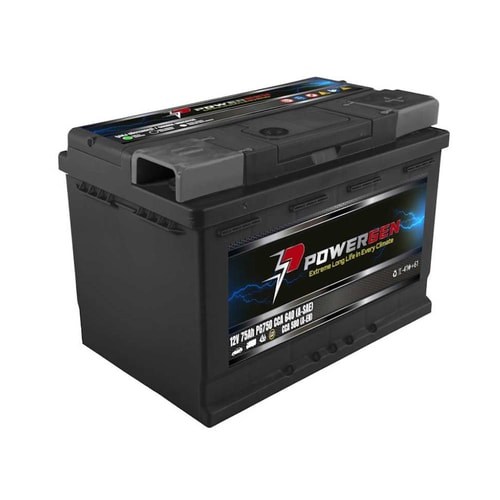 12V 75Ah Powergen PG750 L3 Akü