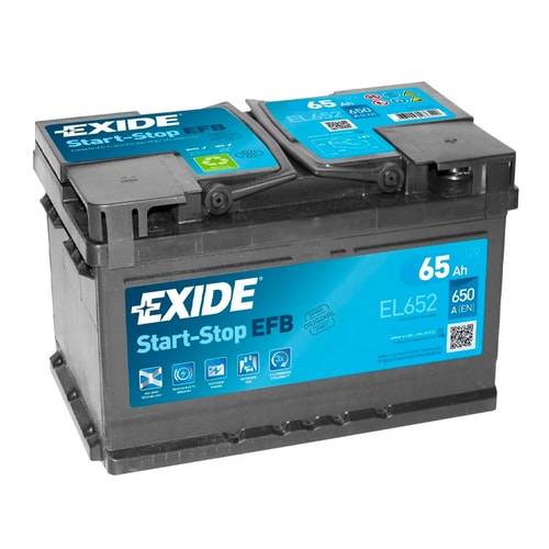 12V 80Ah Exide EFB Start-Stop Standard R+