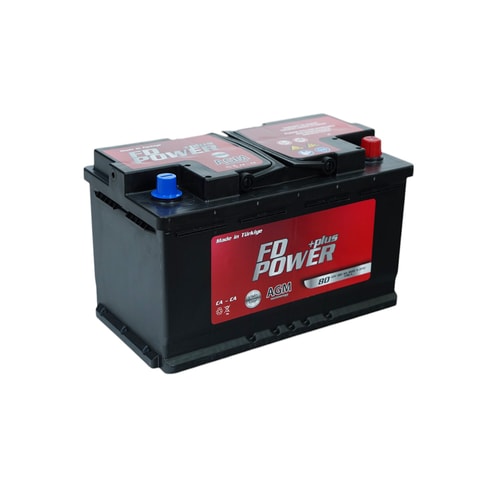 12V 80Ah FD Power Plus AGM Start-Stop Akü