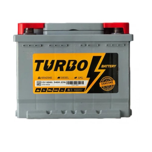 12V60Ah Turbo Akü 540A (EN)