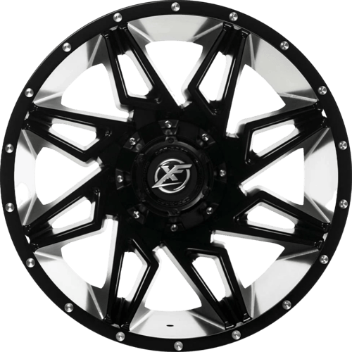 12X20" PCD 6X139 EMR Wheels EMR-218-01 ET7 139.7 mm Matt Black