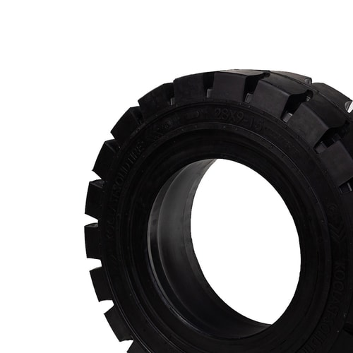 28X9-15 Maximum Solid Tire Platinum Siyah Dolgu Segmanlı