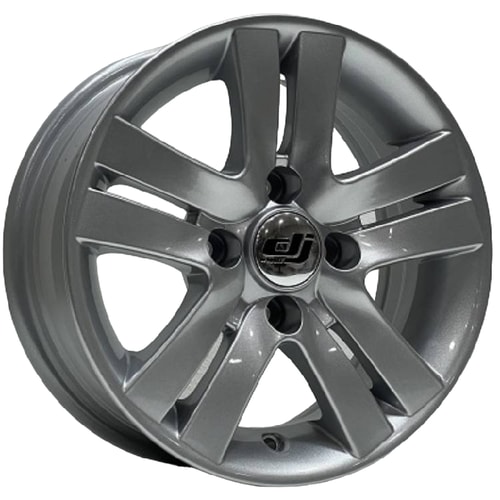 5.5X13" PCD 4X100 DJ Jant 383 ET20  67.1 mm SILVER