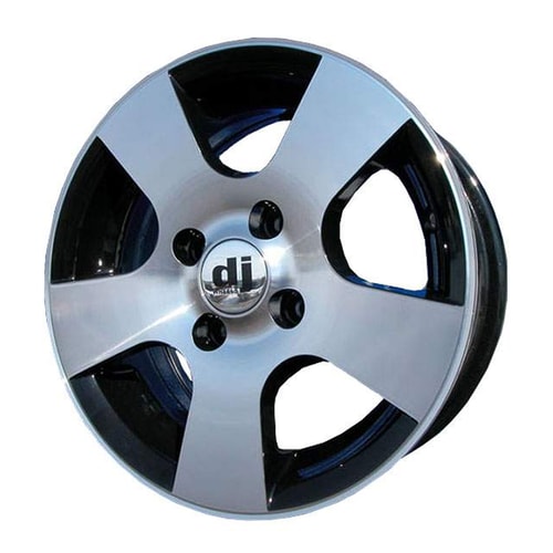 5.5X13" PCD 4X100 DJ Jant DJ-321/A BLACK DIAMOND ET30 67.1 mm