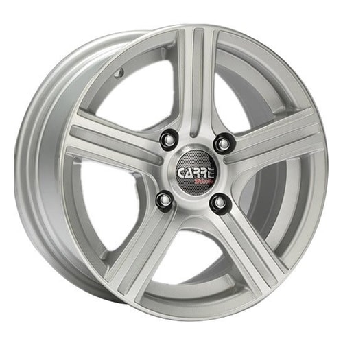 5.5X13" PCD 4X108 Carre  CARRE-313 SILVER ET28 63.4 mm