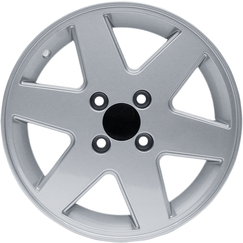 5.5X14" PCD 4X98 Powcan Jant BK-5163 ET34 58.6 mm Silver