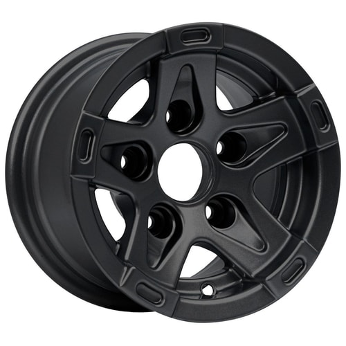 6.0X10" PCD 5X112 AGT Wheels 90 ET40 Gloss Black 66.60 mm
