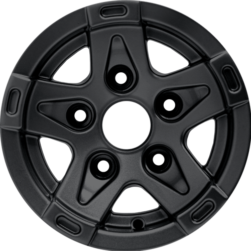 6.0X10" PCD 5X112 AGT Wheels 90 ET40 Gloss Black 66.60 mm