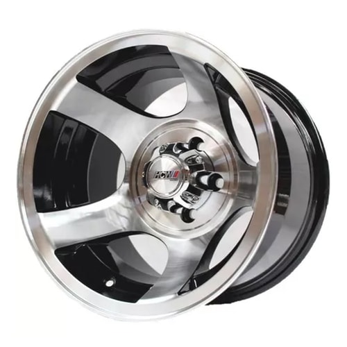 6.0X14" PCD 4X100-108 Zent ZENT-837 BLACK ET10 72.56 mm