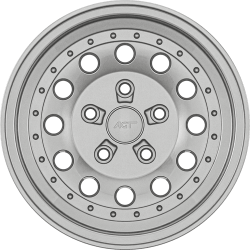 6.0X14" PCD 5X114 AGT Wheels 14167 ET0 83.10 mm Silver Diamond