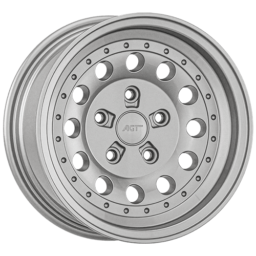 6.0X14" PCD 5X114 AGT Wheels 14167 ET0 83.10 mm Silver Diamond