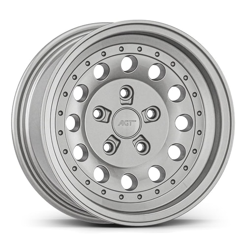 6.0X14" PCD 5X114 AGT Wheels 14167 ET0 83.10 mm Silver Diamond