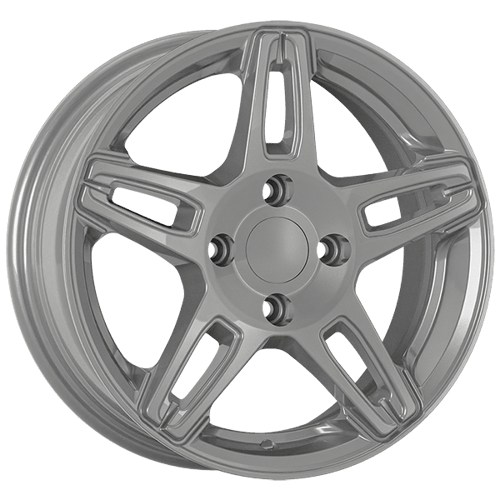 6.0X15" PCD 4X100 AGT Wheels 15281 ET35 67.10 mm Full Silver