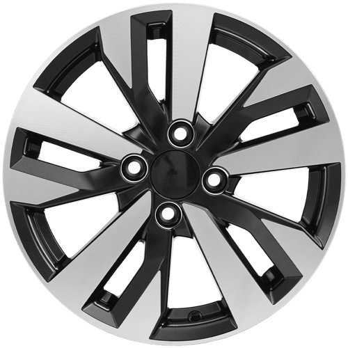 6.0X15" PCD 4x100 FD Wheels 15195 ET35  67.1 mm GUN METAL DIAMOND