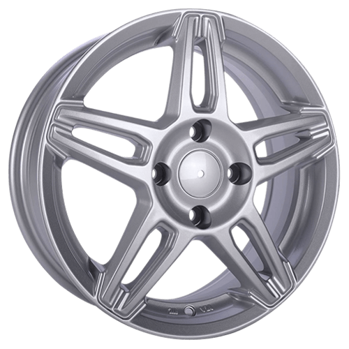 6.0X15" PCD 4x108 SLK 1684 ET45 63.3 mm Full Silver