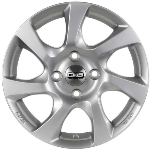 6.0X15" PCD 5X100 CMS 1059 ET43 57.10 mm Silver