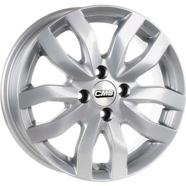 6.0X15" PCD 5X100 CMS 985 ET38 57.10 mm Racing Silver