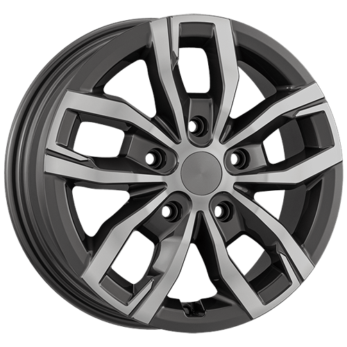 6.0X16" PCD 5X118 AGT Wheels 16275 ET68 71.10 mm Titan Diamond